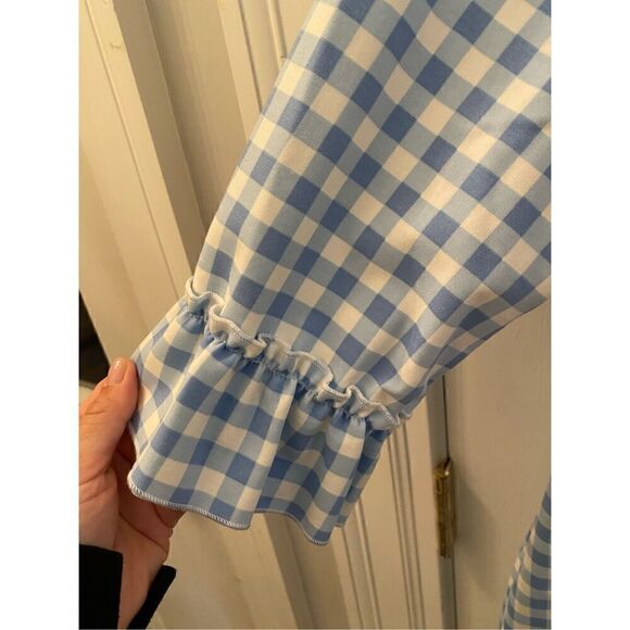 Sonnet James Lottie play dress blue and white gingham EXTRA LARGE - Picture 4 of 6